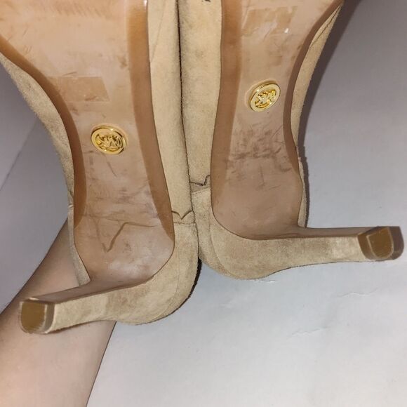 Michael Kors Thalia Bootie Khaki Suede size 8 - Picture 8 of 8